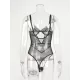 Sexy Lace Split-Joint Underwired Hollow Teddy Lingerie Sexy Lace Split-Joint Underwired Hollow Teddy Lingerie