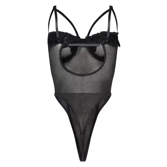 Sexy Gauze Underwired Split-Joint Teddy Lingerie Sexy Gauze Underwired Split-Joint Teddy Lingerie
