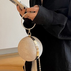 Chains Geometric Shiny Handbags Crossbody Bags Bags