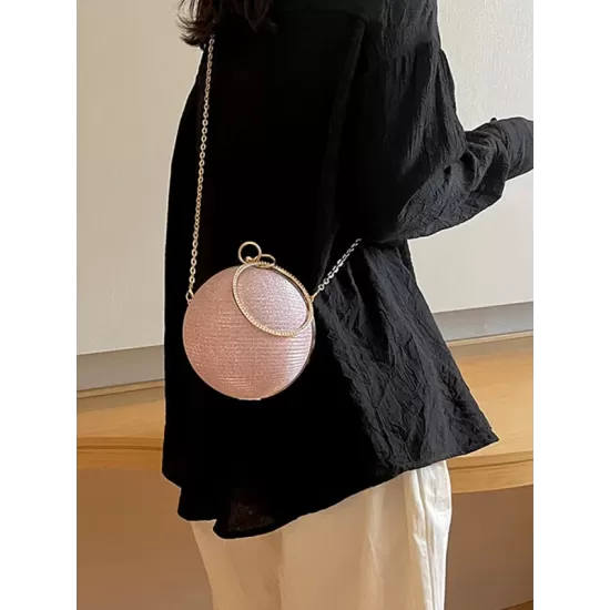 Chains Geometric Shiny Handbags Crossbody Bags Bags Chains Geometric Shiny Handbags Crossbody Bags Bags