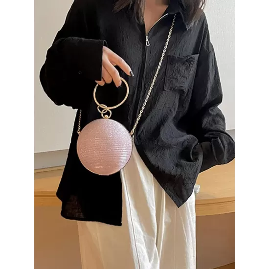 Chains Geometric Shiny Handbags Crossbody Bags Bags Chains Geometric Shiny Handbags Crossbody Bags Bags