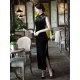 Black Velvet Lace Long Cheongsam Dress Black Velvet Lace Long Cheongsam Dress