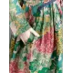 National Style Flower Printed Long Dress National Style Flower Printed Long Dress