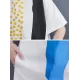 Artistic Retro Short Sleeves Loose Contrast Color Polka-Dot Lapel Collar Midi Shirt Dress Artistic Retro Short Sleeves Loose Contrast Color Polka-Dot Lapel Collar Midi Shirt Dress