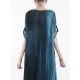 Artistic Retro 2 Pieces Printed Round-Neck Loose Maxi Dress Artistic Retro 2 Pieces Printed Round-Neck Loose Maxi Dress