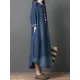 Loose Denim Shirt Maxi Dresses Loose Denim Shirt Maxi Dresses