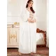 Vacation Loose Embroidered Solid Dress Vacation Loose Embroidered Solid Dress