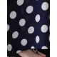 Urban Loose Batwing Sleeves Polka-Dot Printed A-Line Maxi Dress Urban Loose Batwing Sleeves Polka-Dot Printed A-Line Maxi Dress