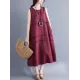 Casual Sleeveless A-line Long dress Casual Sleeveless A-line Long dress