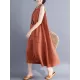 Casual Sleeveless A-line Long dress Casual Sleeveless A-line Long dress