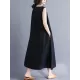 Casual Sleeveless A-line Long dress Casual Sleeveless A-line Long dress