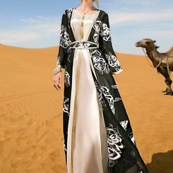 Vacation Loose Embroidered Dress