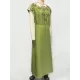 Vintage Loose Solid Color Round-Neck Midi Dress Vintage Loose Solid Color Round-Neck Midi Dress