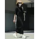 Casual Short Sleeves Solid Color Round-Neck Maxi Dress Casual Short Sleeves Solid Color Round-Neck Maxi Dress