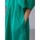 Original Bishop Sleeve Solid Color Midi Dress Original Bishop Sleeve Solid Color Midi Dress