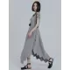 Casual Loose Sleeveless Irregular Gray Maxi Dress Casual Loose Sleeveless Irregular Gray Maxi Dress
