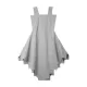 Casual Loose Sleeveless Irregular Gray Maxi Dress Casual Loose Sleeveless Irregular Gray Maxi Dress
