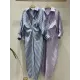 Buttoned Contrast Color Pockets Striped Long Sleeves Loose Lapel Shirt Dress Midi Dresses Buttoned Contrast Color Pockets Striped Long Sleeves Loose Lapel Shirt Dress Midi Dresses