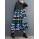 Buttoned Pleated Printed Split-Joint A-Line Long Sleeves Lapel Midi Dresses Buttoned Pleated Printed Split-Joint A-Line Long Sleeves Lapel Midi Dresses