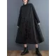 Asymmetric Hollow Polka-Dot Solid Color A-Line Long Sleeves Lapel Midi Dresses Asymmetric Hollow Polka-Dot Solid Color A-Line Long Sleeves Lapel Midi Dresses