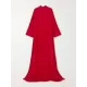 Long Sleeves Hollow Pockets Solid Color High-Neck Evening Dresses Long Sleeves Hollow Pockets Solid Color High-Neck Evening Dresses