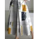 Long Sleeves Loose Newspaper Print Pleated Tied Waist Lapel Midi Dresses Shirt Dress Long Sleeves Loose Newspaper Print Pleated Tied Waist Lapel Midi Dresses Shirt Dress