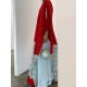 Printed Loose Round-neck Maxi Dresses Printed Loose Round-neck Maxi Dresses
