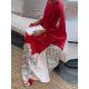 Printed Loose Round-neck Maxi Dresses Printed Loose Round-neck Maxi Dresses