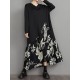 Asymmetric Flower Print Split-Joint A-Line High-Low V-Neck Midi Dresses Asymmetric Flower Print Split-Joint A-Line High-Low V-Neck Midi Dresses
