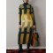 Long Sleeves Printed Mock Neck Maxi Dresses Midi Dresses