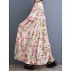 Pleated Printed Split-Joint Long Sleeves Loose Stand Collar Shirt Dress Midi Dresses Pleated Printed Split-Joint Long Sleeves Loose Stand Collar Shirt Dress Midi Dresses