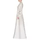 Hollow Solid Color A-Line Long Sleeves Round-Neck Maxi Dresses Hollow Solid Color A-Line Long Sleeves Round-Neck Maxi Dresses