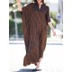 Buttoned Pockets Striped Batwing Sleeves Half Sleeves Round-Neck Maxi Dresses Beach Cover-Up Buttoned Pockets Striped Batwing Sleeves Half Sleeves Round-Neck Maxi Dresses Beach Cover-Up