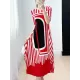 Pleated Printed A-line Loose V-neck Midi Dresses Pleated Printed A-line Loose V-neck Midi Dresses
