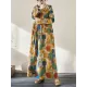 Pleated Polka-Dot Split-Joint A-Line Long Sleeves Round-Neck Maxi Dresses Pleated Polka-Dot Split-Joint A-Line Long Sleeves Round-Neck Maxi Dresses