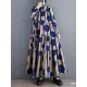 Buttoned Pleated Polka-Dot Split-Joint A-Line Long Sleeves Stand Collar Shirt Dress Maxi Dresses Buttoned Pleated Polka-Dot Split-Joint A-Line Long Sleeves Stand Collar Shirt Dress Maxi Dresses