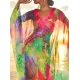 Batwing Sleeves Loose Printed See-Through Split-Joint V-Neck Cover-Ups Maxi Dresses Batwing Sleeves Loose Printed See-Through Split-Joint V-Neck Cover-Ups Maxi Dresses