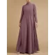 Casual Loose 4 Colors High-Neck Long Sleeves Maxi Dress Casual Loose 4 Colors High-Neck Long Sleeves Maxi Dress