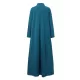 Casual Loose 4 Colors High-Neck Long Sleeves Maxi Dress Casual Loose 4 Colors High-Neck Long Sleeves Maxi Dress