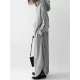 Simple Loose 2 Colors Long Dress Simple Loose 2 Colors Long Dress