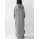 Simple Loose 2 Colors Long Dress Simple Loose 2 Colors Long Dress