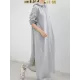 Simple Loose 2 Colors Long Dress Simple Loose 2 Colors Long Dress