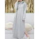 Simple Loose 2 Colors Long Dress Simple Loose 2 Colors Long Dress