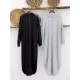 Simple Loose 2 Colors Long Dress Simple Loose 2 Colors Long Dress