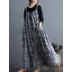 Artistic Retro Ramie Cotton Loose 3 Colors Floral Printed Square-Neck Sleeveless Strap Dress Artistic Retro Ramie Cotton Loose 3 Colors Floral Printed Square-Neck Sleeveless Strap Dress