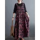 Artistic Retro Ramie Cotton Loose 3 Colors Floral Printed Square-Neck Sleeveless Strap Dress Artistic Retro Ramie Cotton Loose 3 Colors Floral Printed Square-Neck Sleeveless Strap Dress