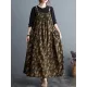 Artistic Retro Ramie Cotton Loose 3 Colors Floral Printed Square-Neck Sleeveless Strap Dress Artistic Retro Ramie Cotton Loose 3 Colors Floral Printed Square-Neck Sleeveless Strap Dress