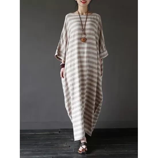 Vintage Loose Striped Dress Vintage Loose Striped Dress