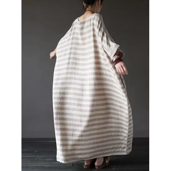 Vintage Loose Striped Dress Vintage Loose Striped Dress