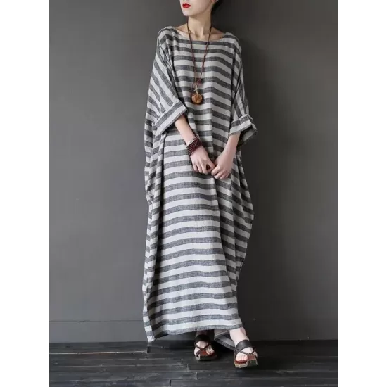 Vintage Loose Striped Dress Vintage Loose Striped Dress